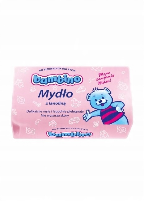 

Mydło z lanoliną Bambino 90g