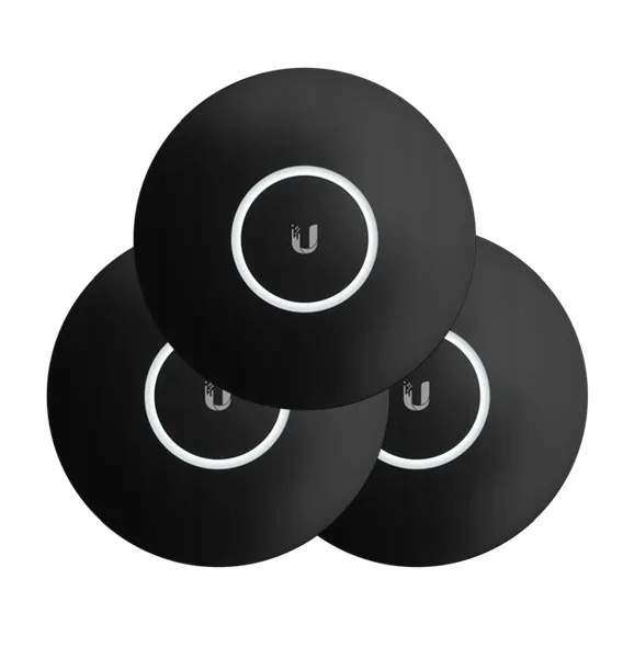 UBIQUITI obudowa do UniFi nanoHD / U6-Lite, czarny kolor, 3-pak — 3