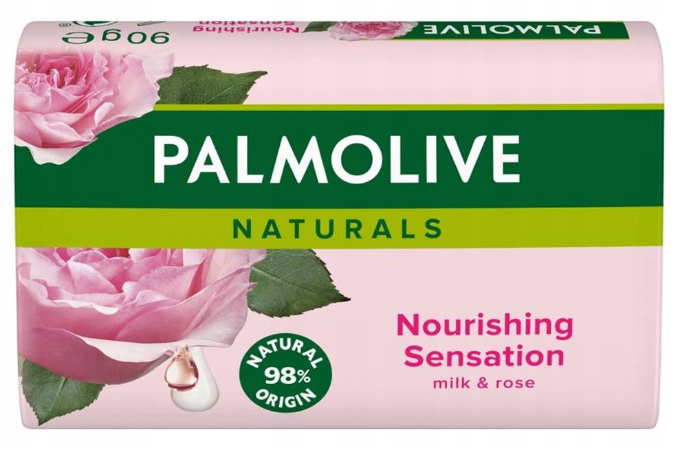 

Palmolive Mydło w kostce Mleko i Płatki Róży 90g