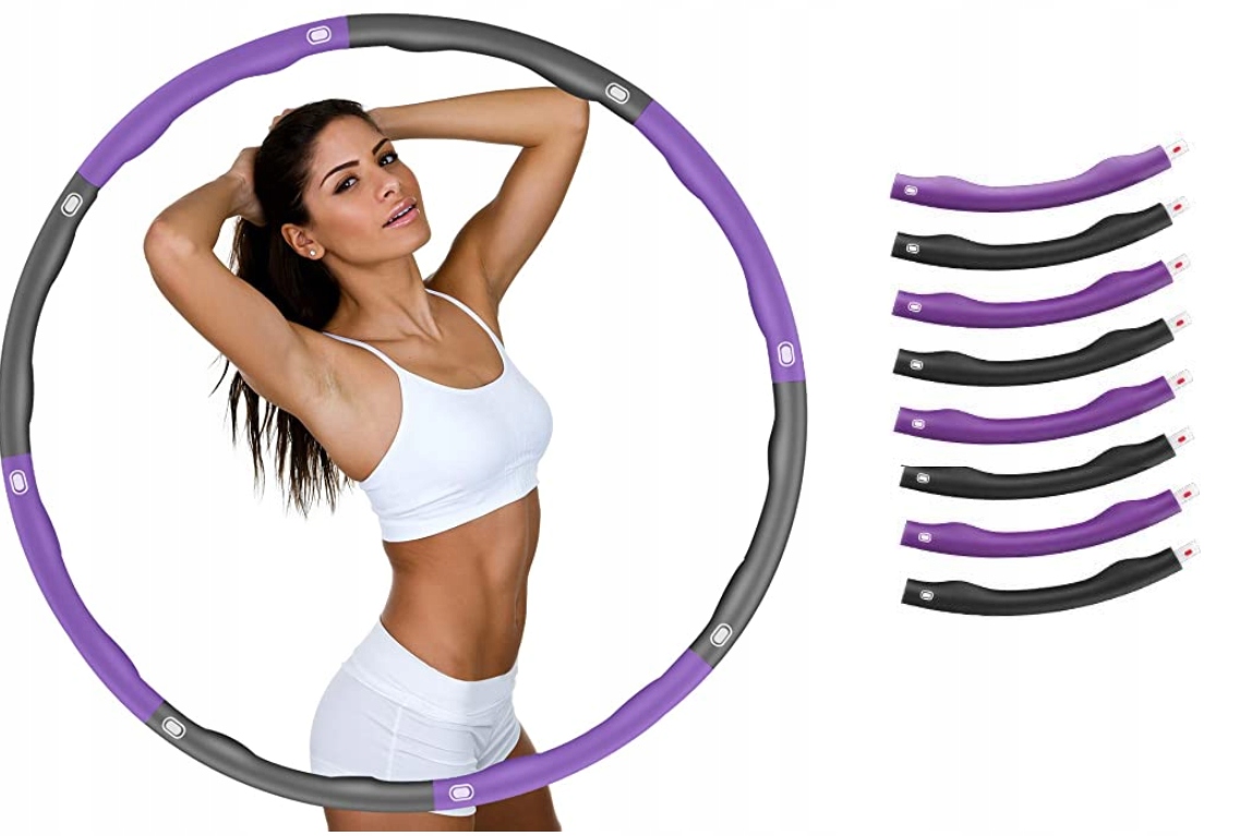 

Hula Hop składane odchudzające 95 cm