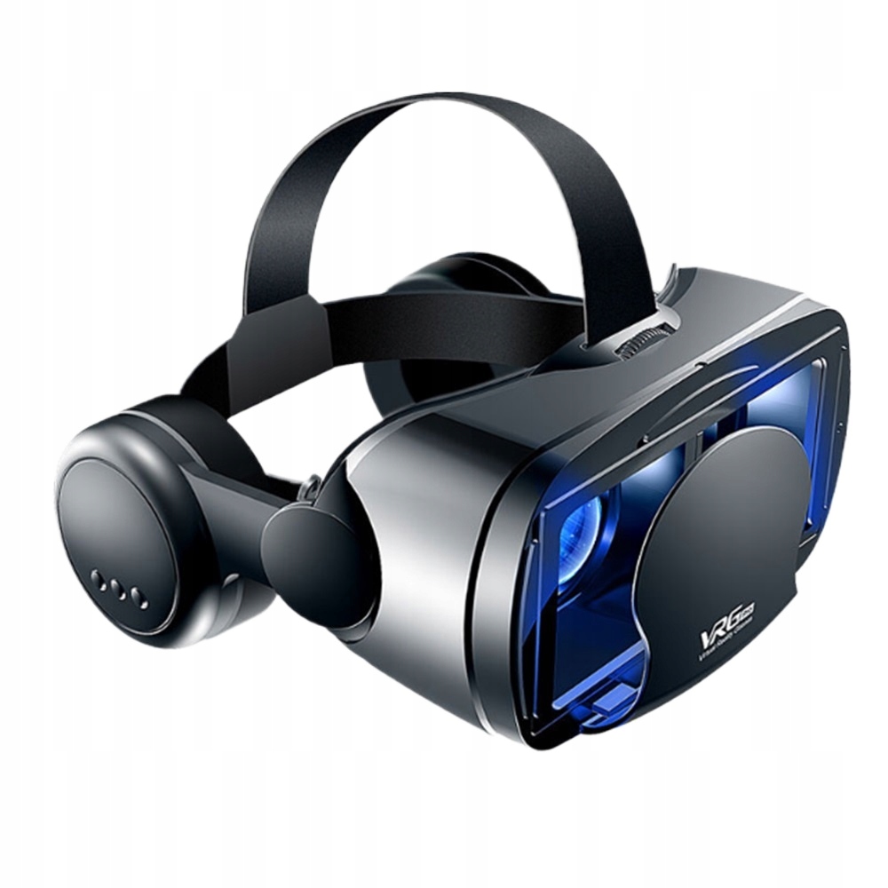 Okulary Vr 3D Vrg Pro Ze Słuchawkami Do Telefonu 4.7-7.1 Cala Android Ios