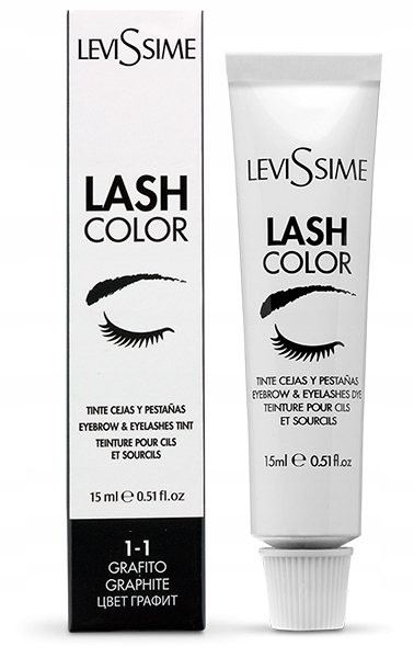 

Levissime Farba Do Brwi I Rzęs 15 ML Grafit