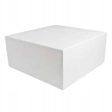 

Białe pudełko na ciasta, , torty, bezy 28x28x13cm