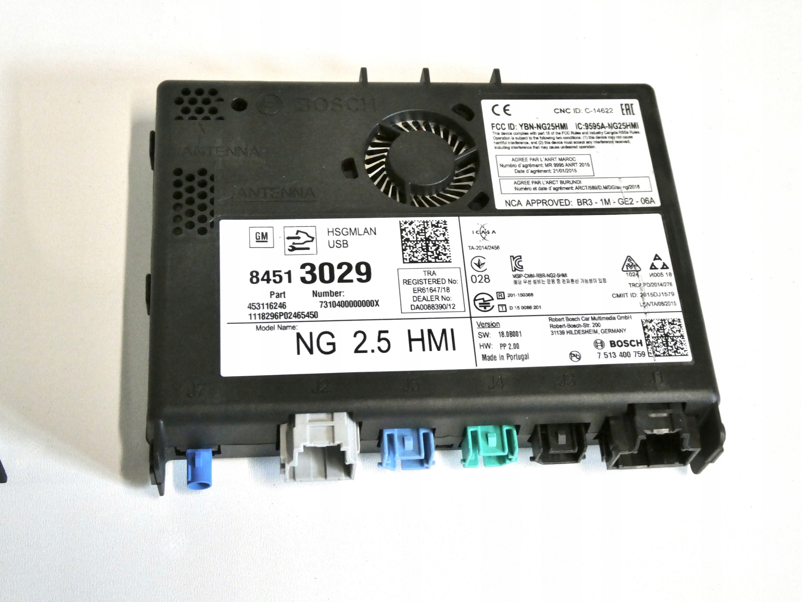 Module NG 2.5 HMI OPEL ASTRA K 5