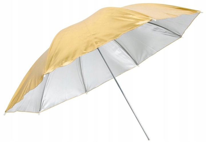

Parasolka Odbijająca 2w1 Srebrna Złota 110cm