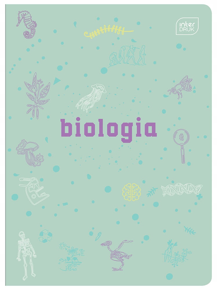 

Zeszyt A5 Do Biologii, 60 Kartek, Przydatne Ściągi