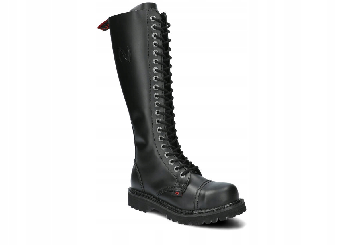 Nagaba 20H Černé, Polské Pánské Kanady Kožené Lico Steel Nose