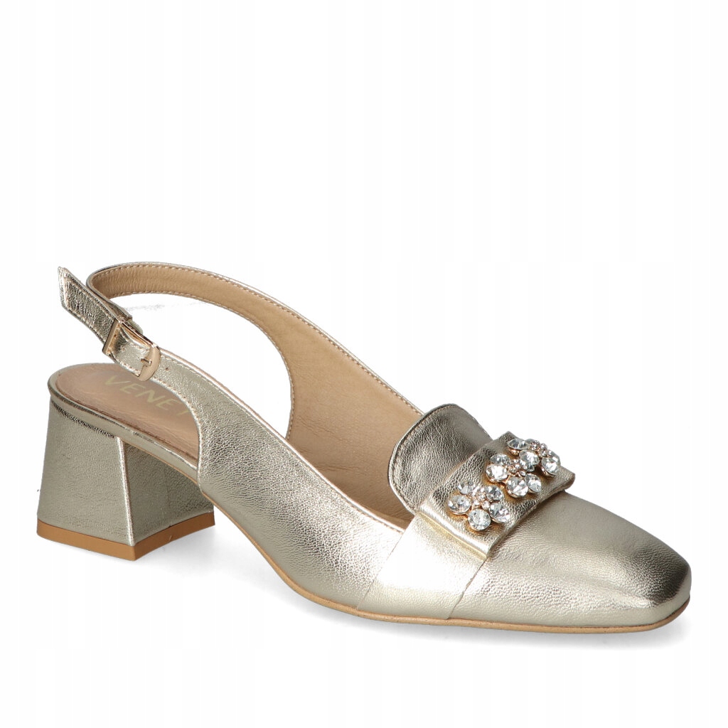 Sandály Venetti 1793 Zlato/S lico 40