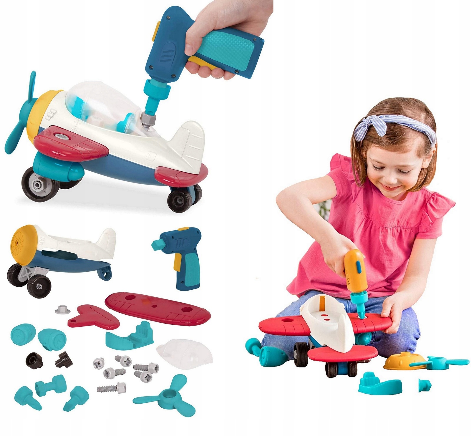 

B.Toys Samolot do samodzielnego skręcania