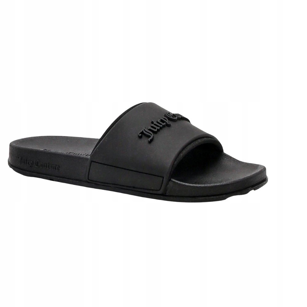 Juicy Couture Černé nazouváky Embossed Slider 38