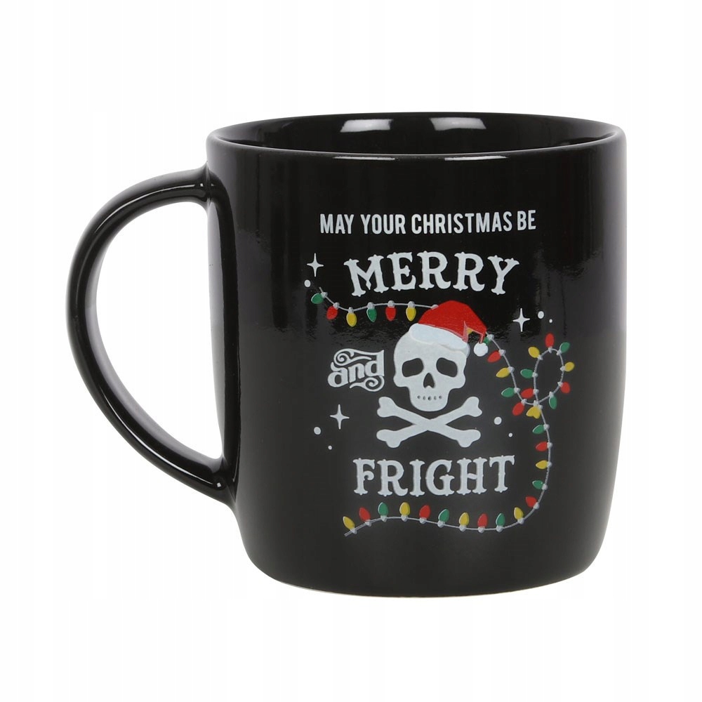 

Świąteczny kubek ceramiczny Merry and Fright