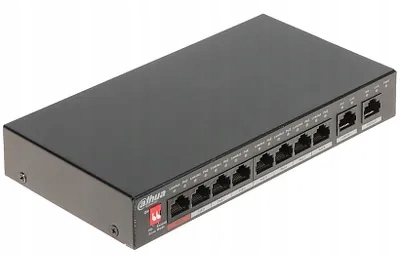 Switch Poe PFS3010-8ET-96-V2 8-PORTOWY Dahua