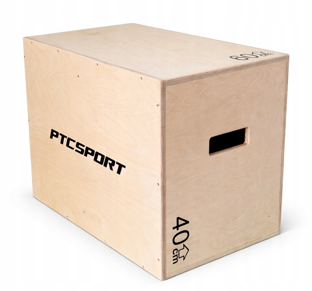 Ptcsport Skrzynia crossfit plyometryczna 60x50x40 15mm Polski Producent
