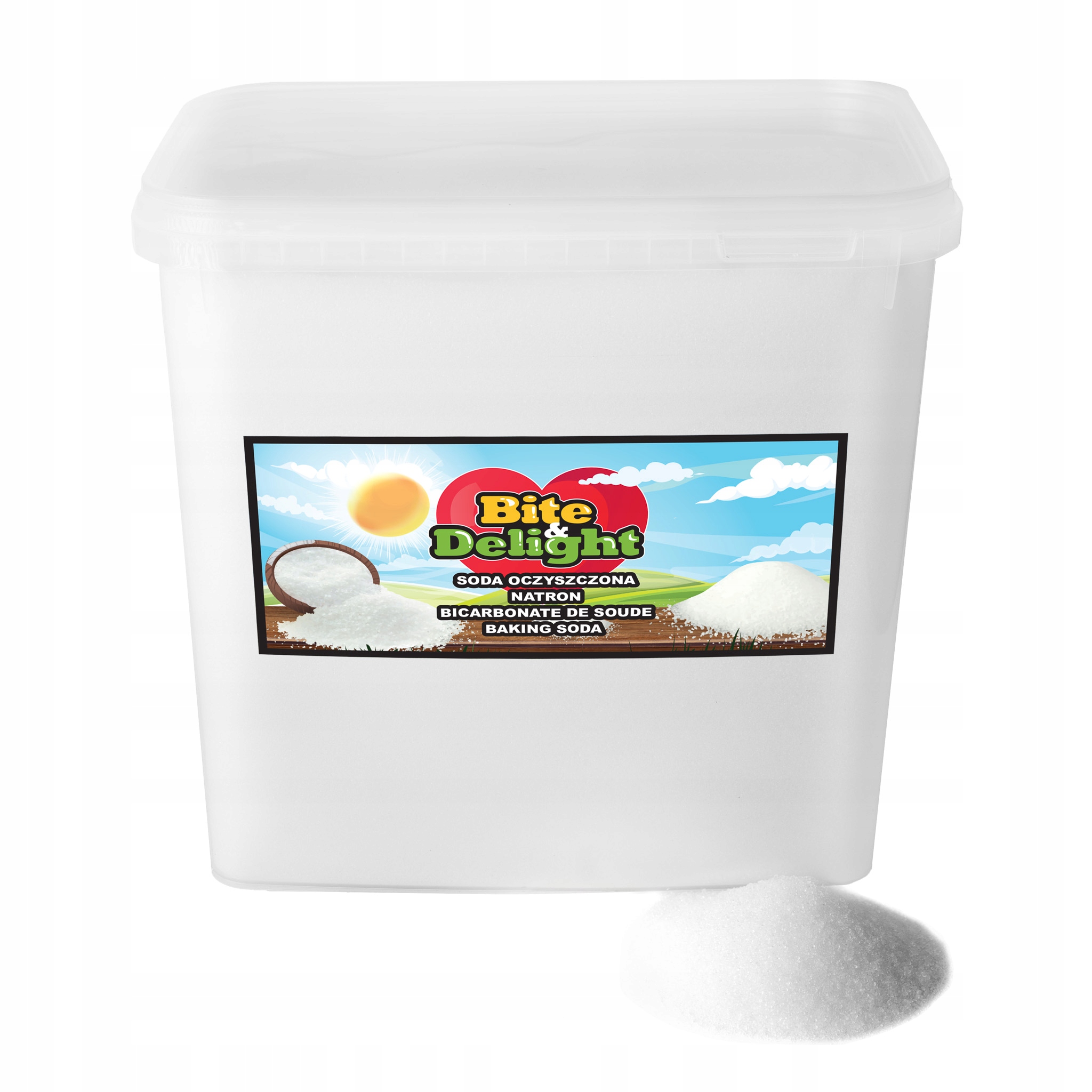 Bite & Delight Univerzální jedlá soda v prášku Německá 10 l