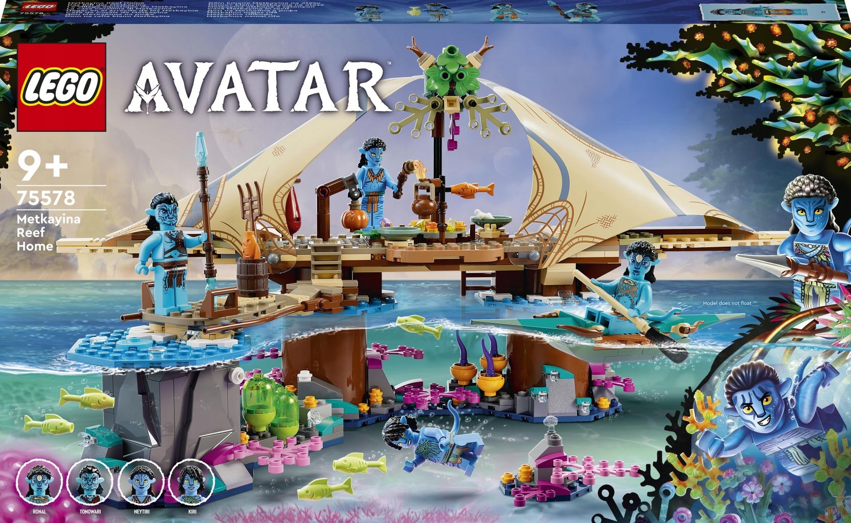 Lego Avatar Dom na rafie klanu Metkayina 75578 Marka LEGO