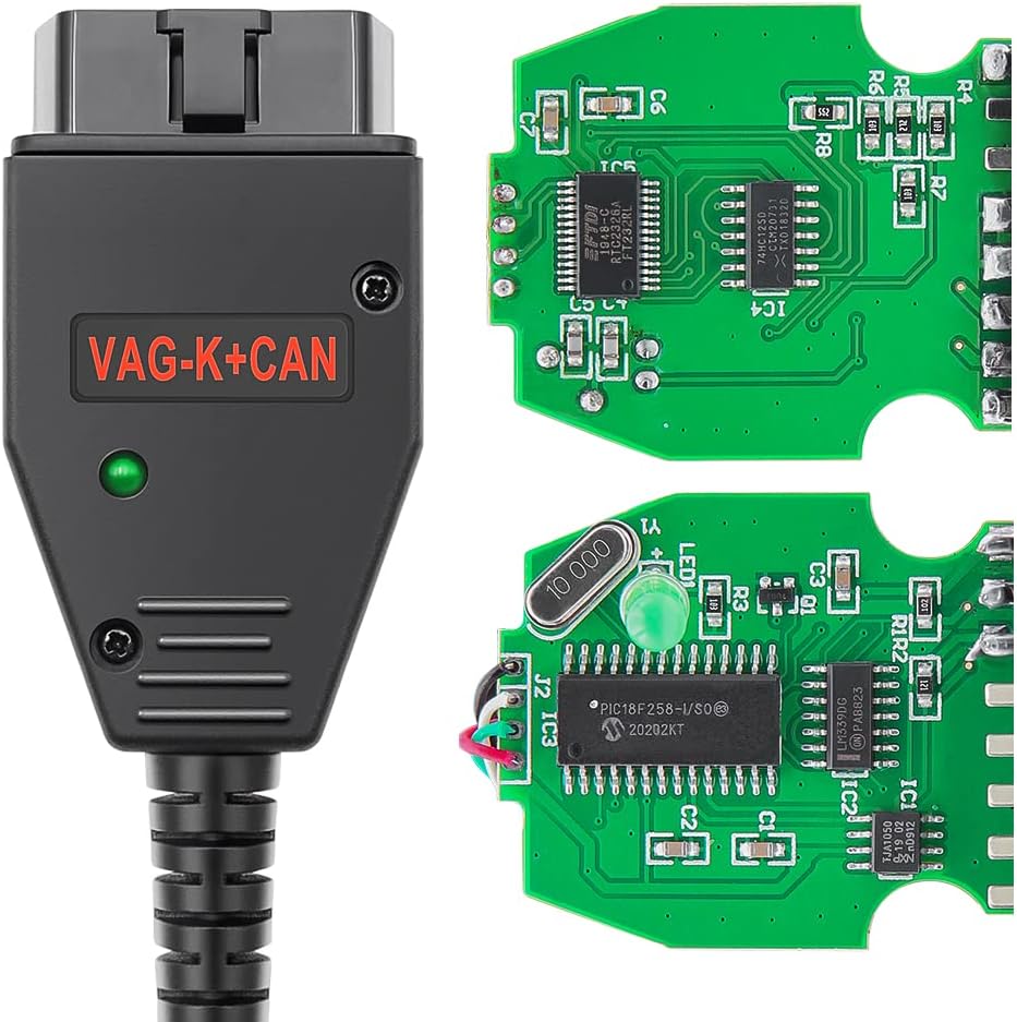 OBD2 K+CAN Commander 1.4 Code Reader Cable FTDI FT232RL Chip OBDII Marka A.B.S.