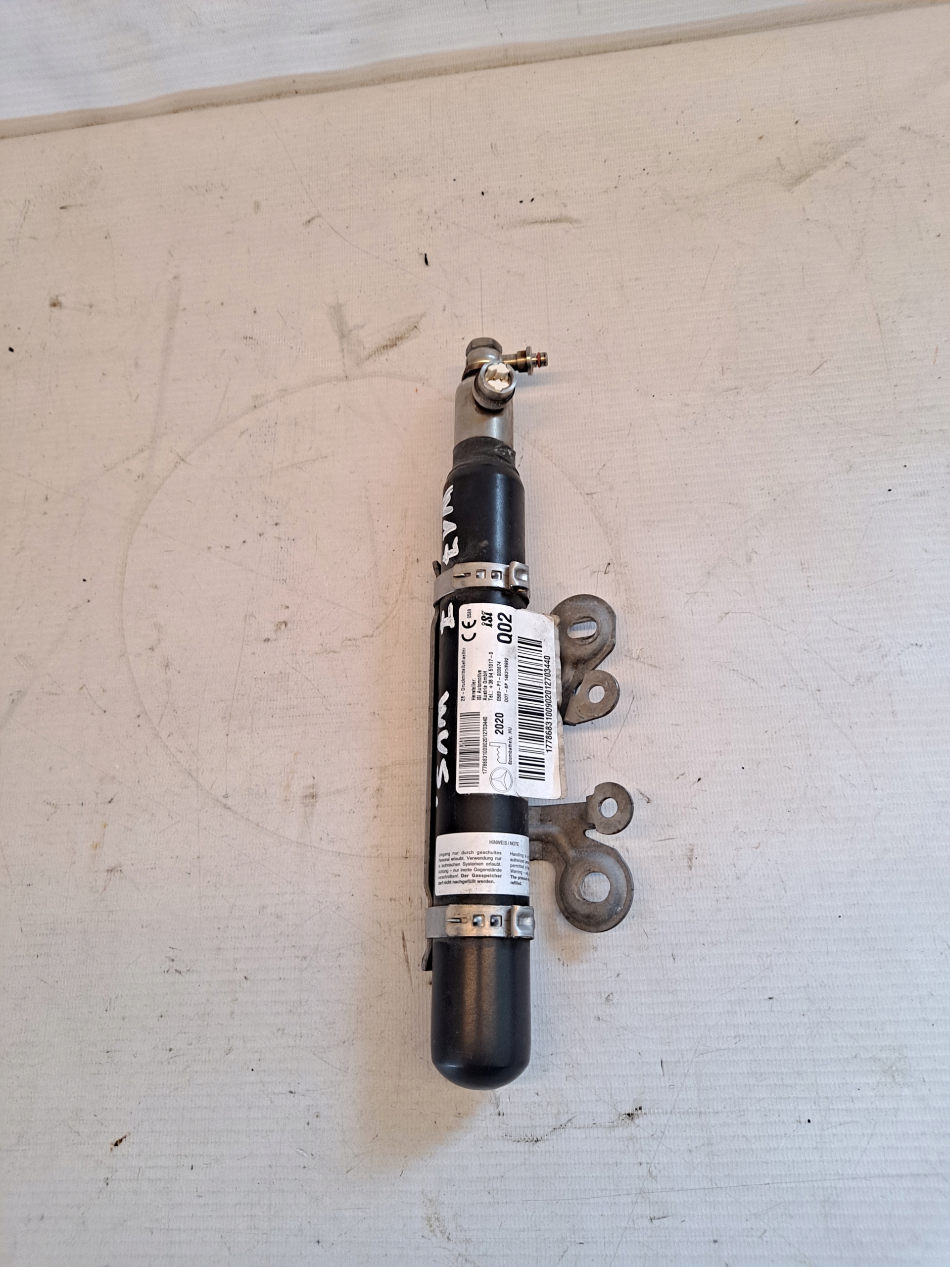 NABÓJ GAŚNICA SILNIKA MERCEDES A KLASA W177 1778683100