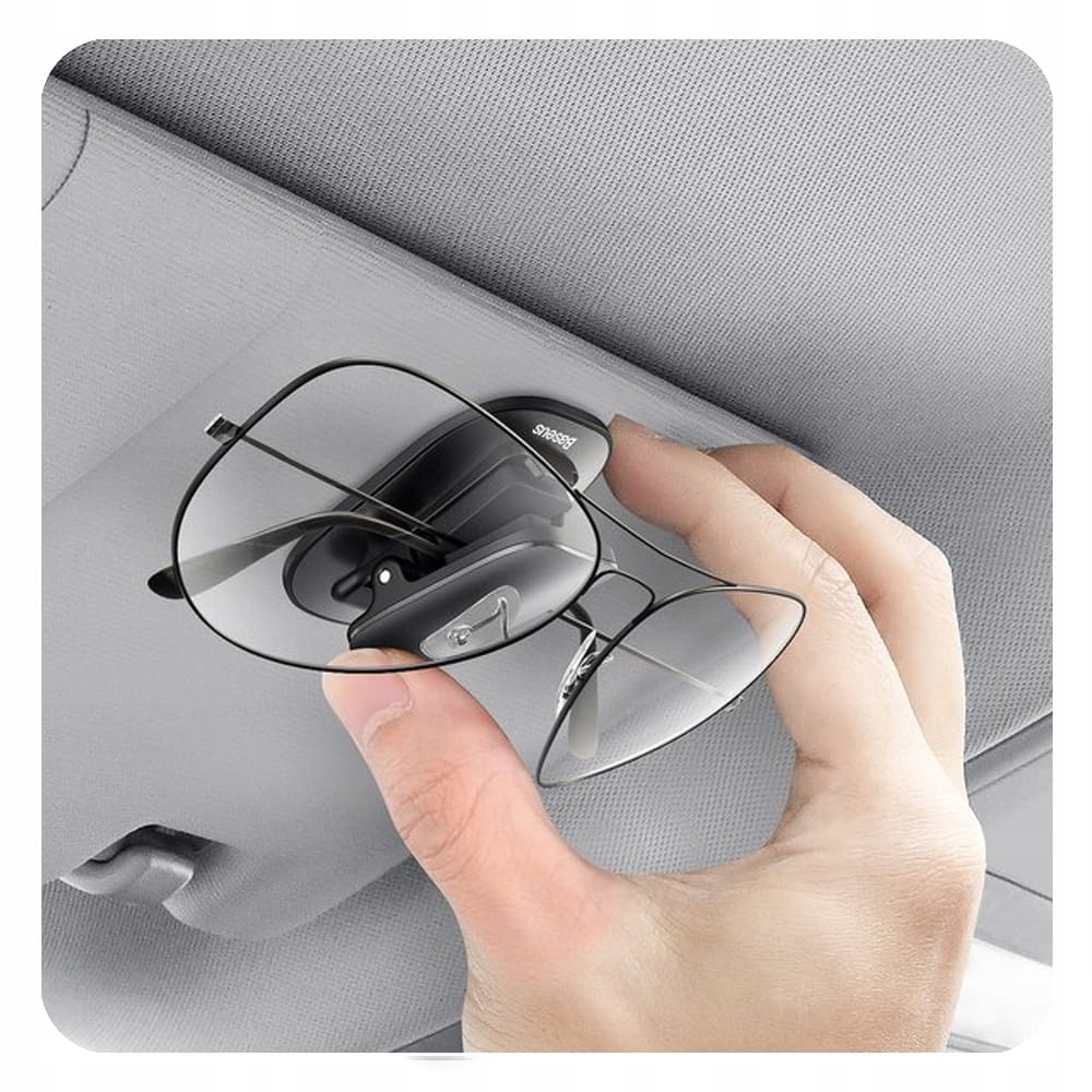 BASEUS UCHWYT SAMOCHODOWY NA OKULARY PRZYKLEJANY Rodzaj na okulary