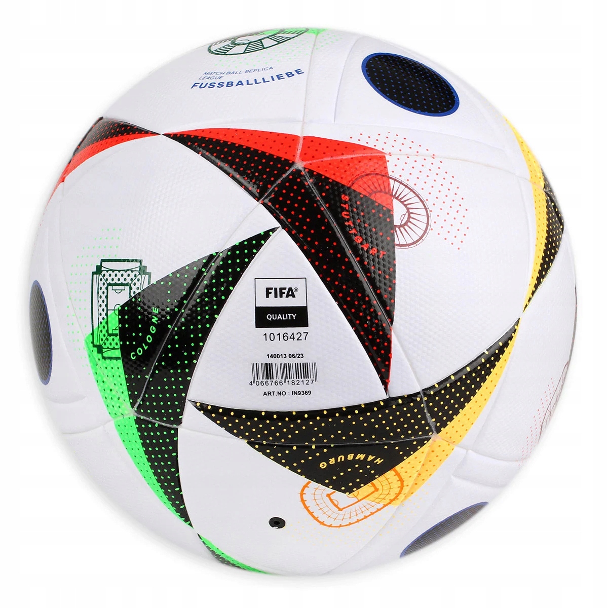 PIŁKA NOŻNA ADIDAS EURO 2024 FUSSBALLIEBE LEAGUE BOX r.5 Kod producenta IN9369