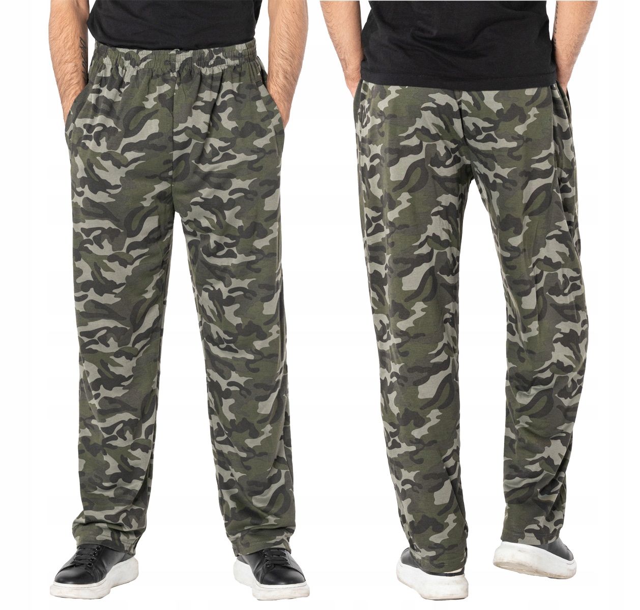 

Duże Spodnie Dresowe Moro Dresy Męskie 4435-01 4XL