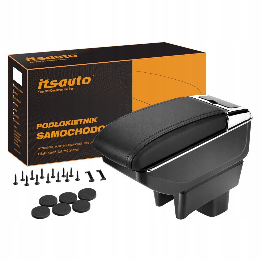 Loketní opěrka do auta určená pro Suzuki Swift 2004-2024 černá