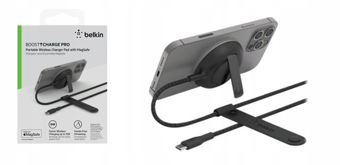 Belkin Boost Charge Pro Magnetic Portable Wireless