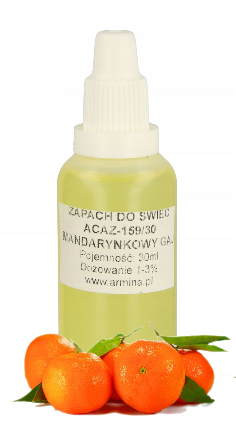 

Zapach Mandarynkowy Gaj 30 ML Do Świec Parafiny
