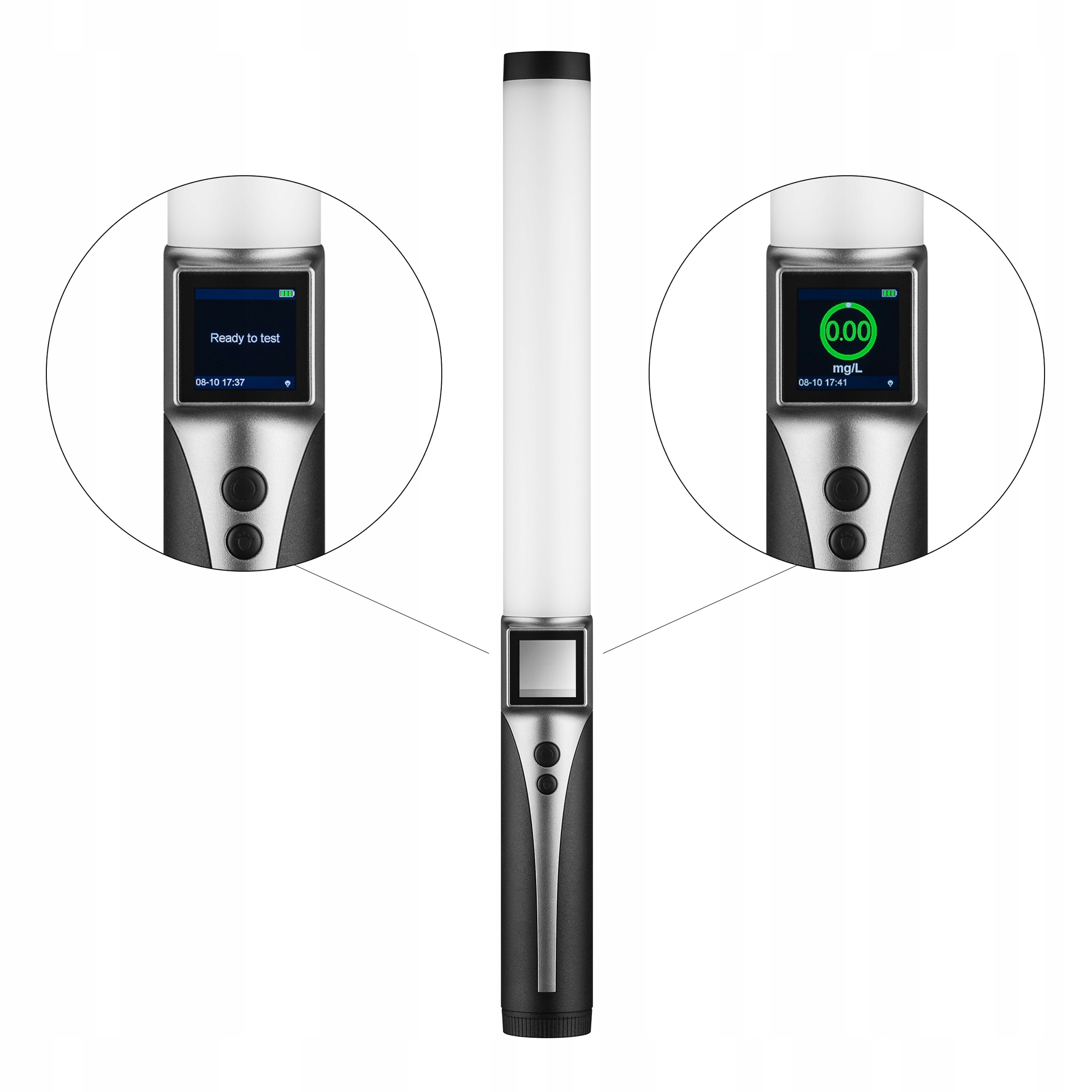 Policejní profesionální screeningový alkoholtester BACscan A3 s Uk senzorem