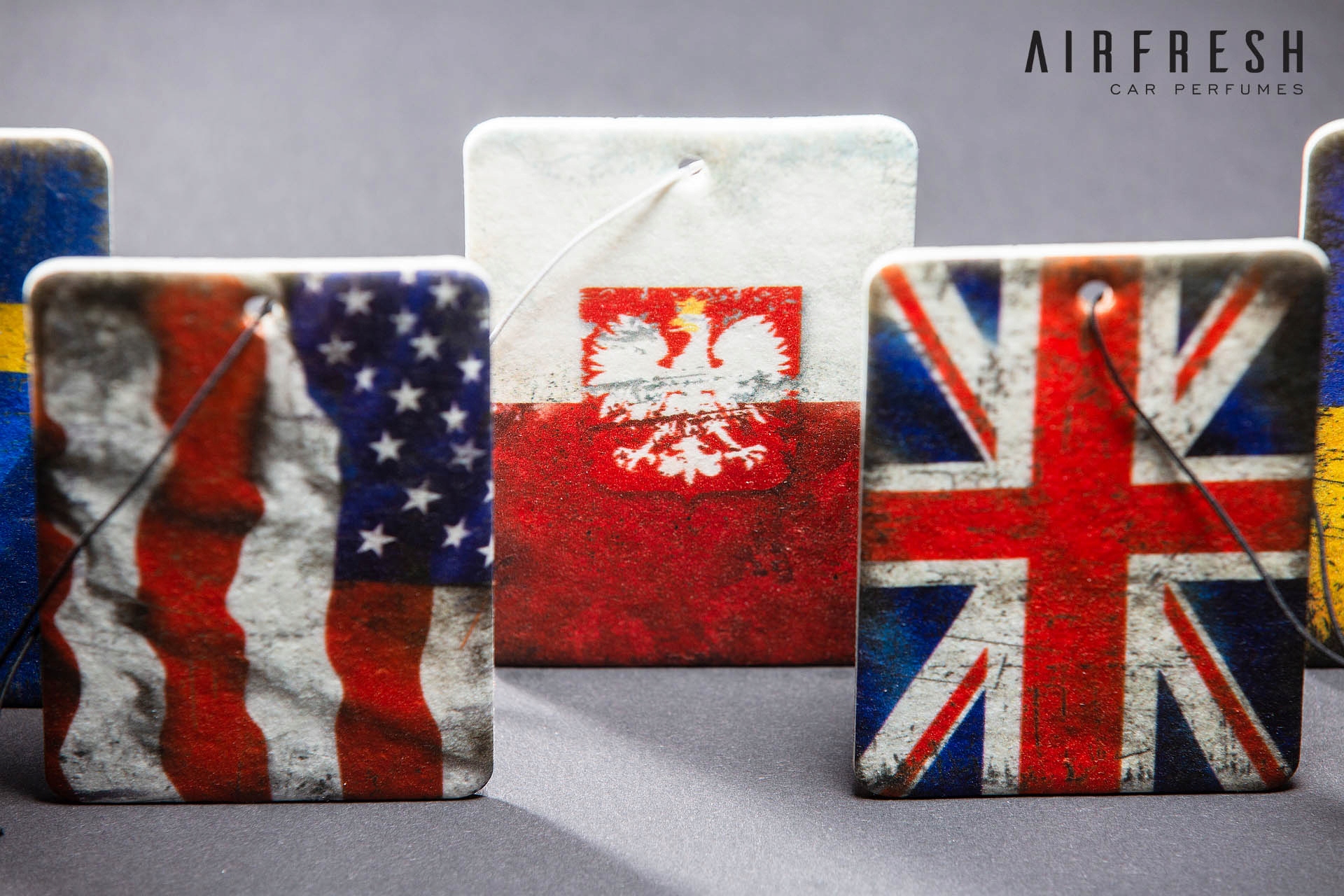 ZAWIESZKA ZAPACHOWA FLAGA POLSKI Stan opakowania oryginalne