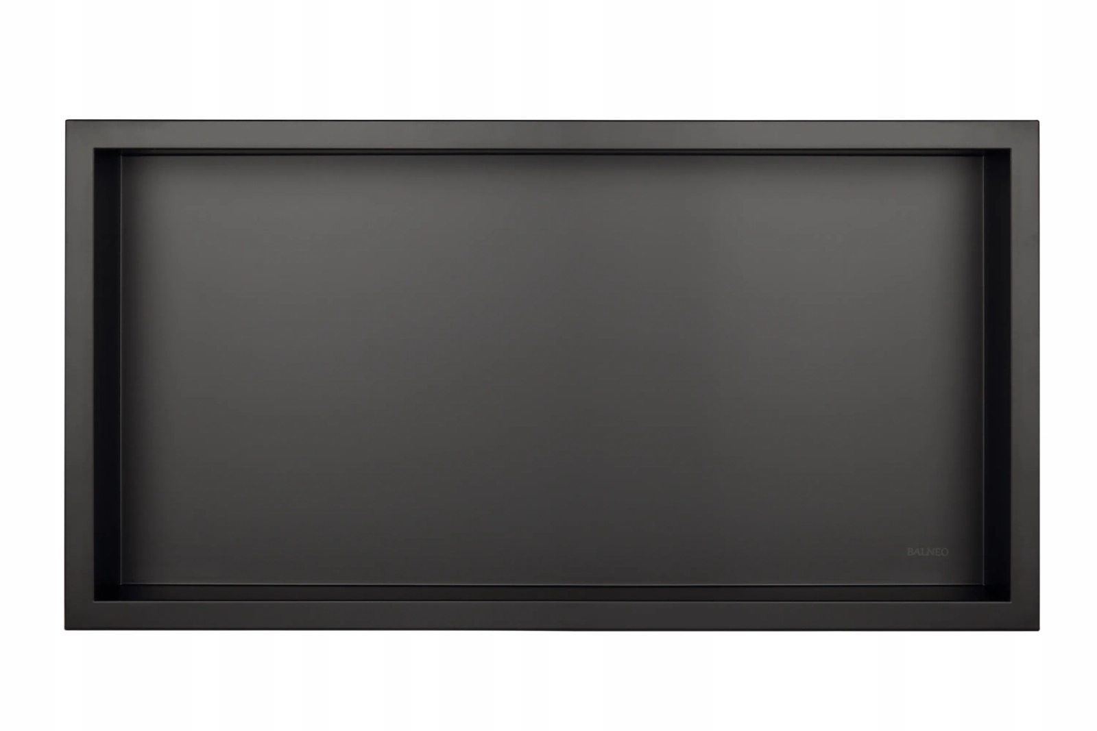 Balneo Wall-box One Black Jednotlivá police černá 60x30x7 cm, OB-BL3