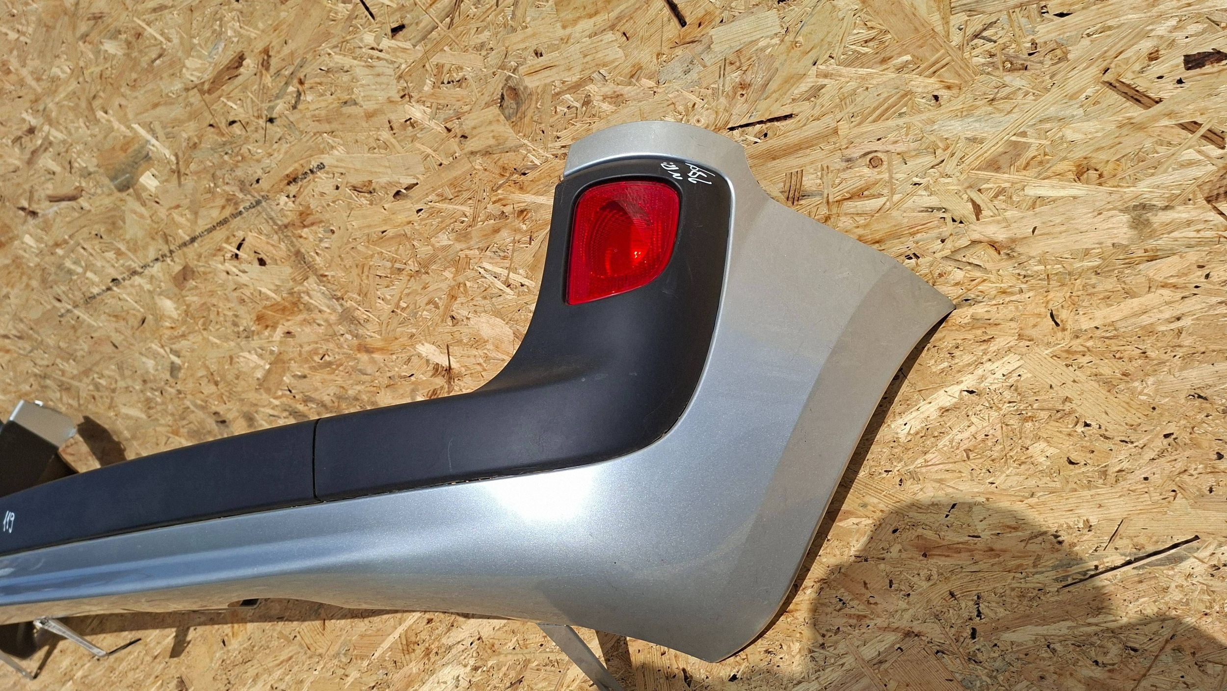 bumper rear part 8200436723 RENAULT KANGOO II CITAN and complete without PDC 07-2021