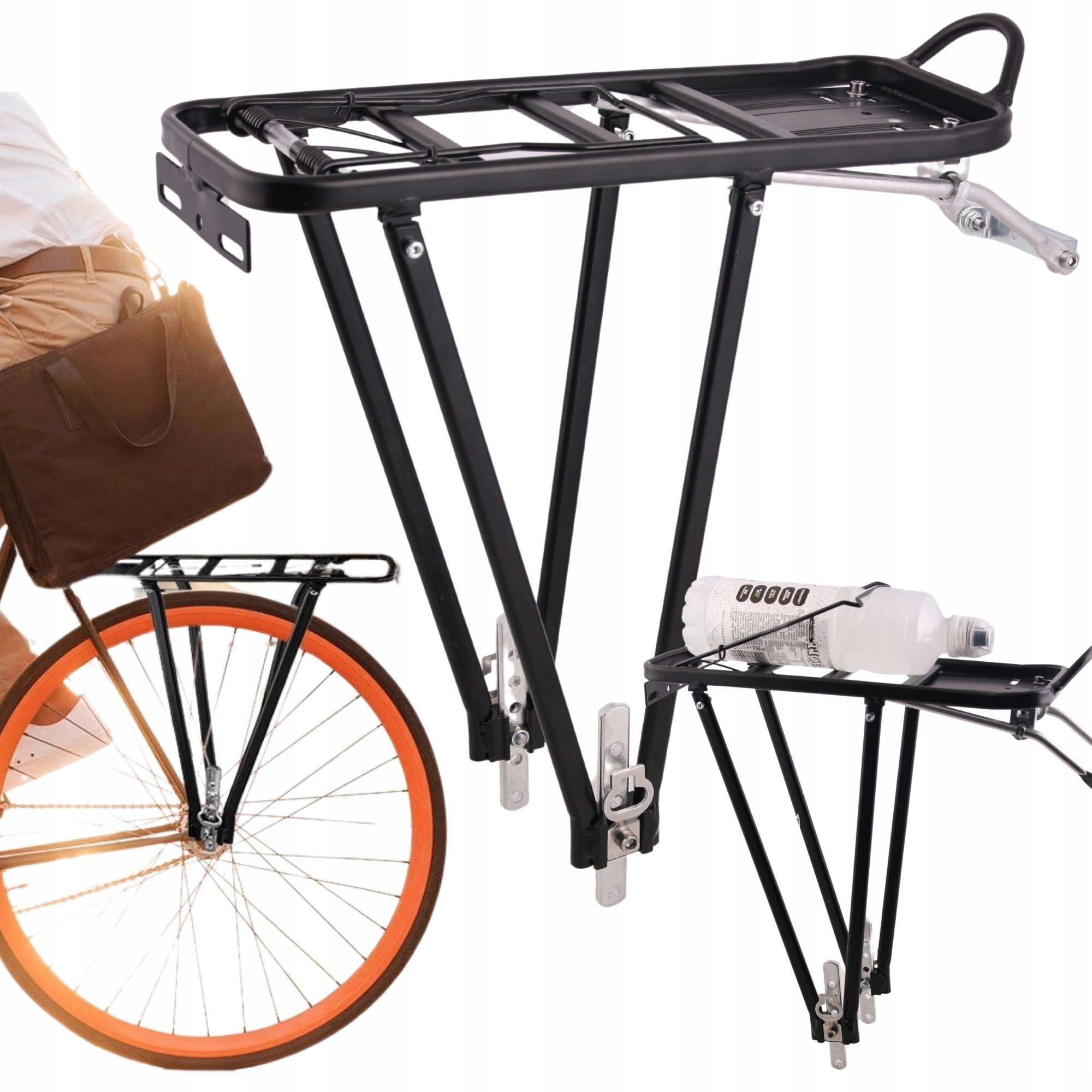 BAGAŻNIK ROWEROWY MOCNY DO 25KG LEKKI NA TYŁ Kod producenta ELL-31