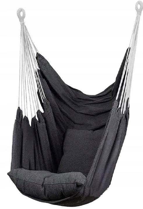 Fotel brazylijski krzesło wiszące +2 poduszki MEGA