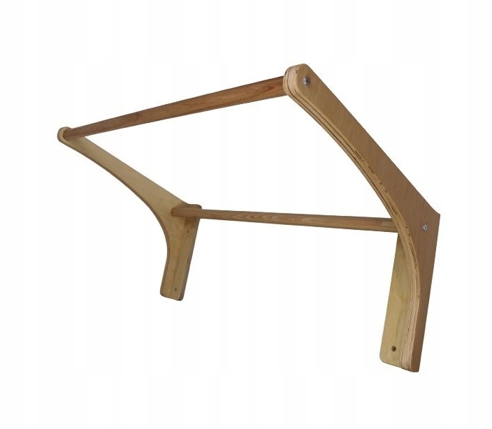 Hrazda pro vytahování na zeď velká, široká 102 cm, dřevěná, pevná