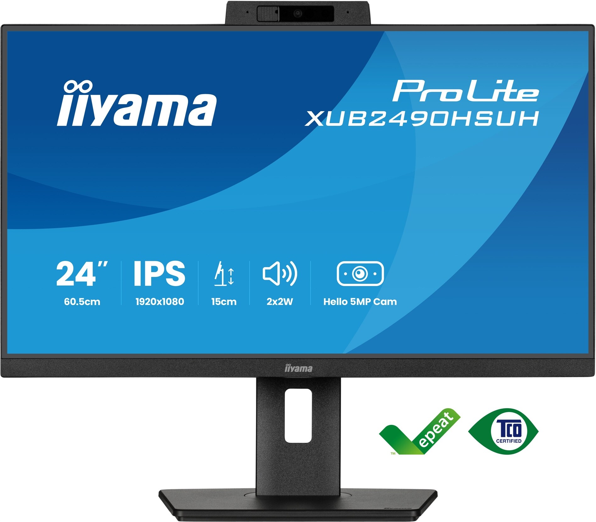 Led monitor iiyama XUB2490HSUH-B2 24" 1920 x 1080 px Ips Pls