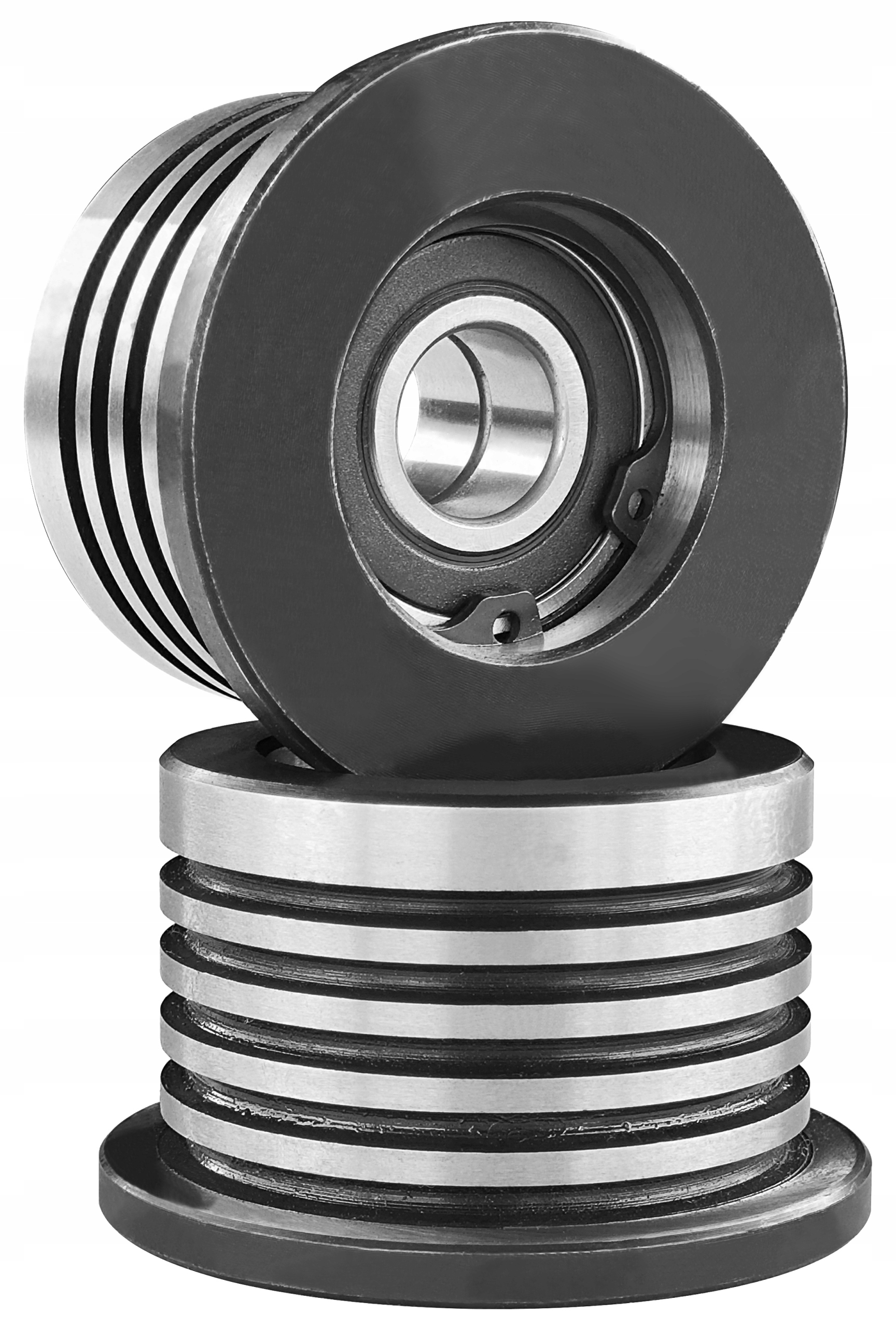 Rolki Do Traków Taśmowych Z Łożyskami, Rolka Prowadząca Piłę 32-34mm