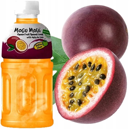 

Napój Smaku Marakui z Nata De Coco 320ml Mogu Mogu
