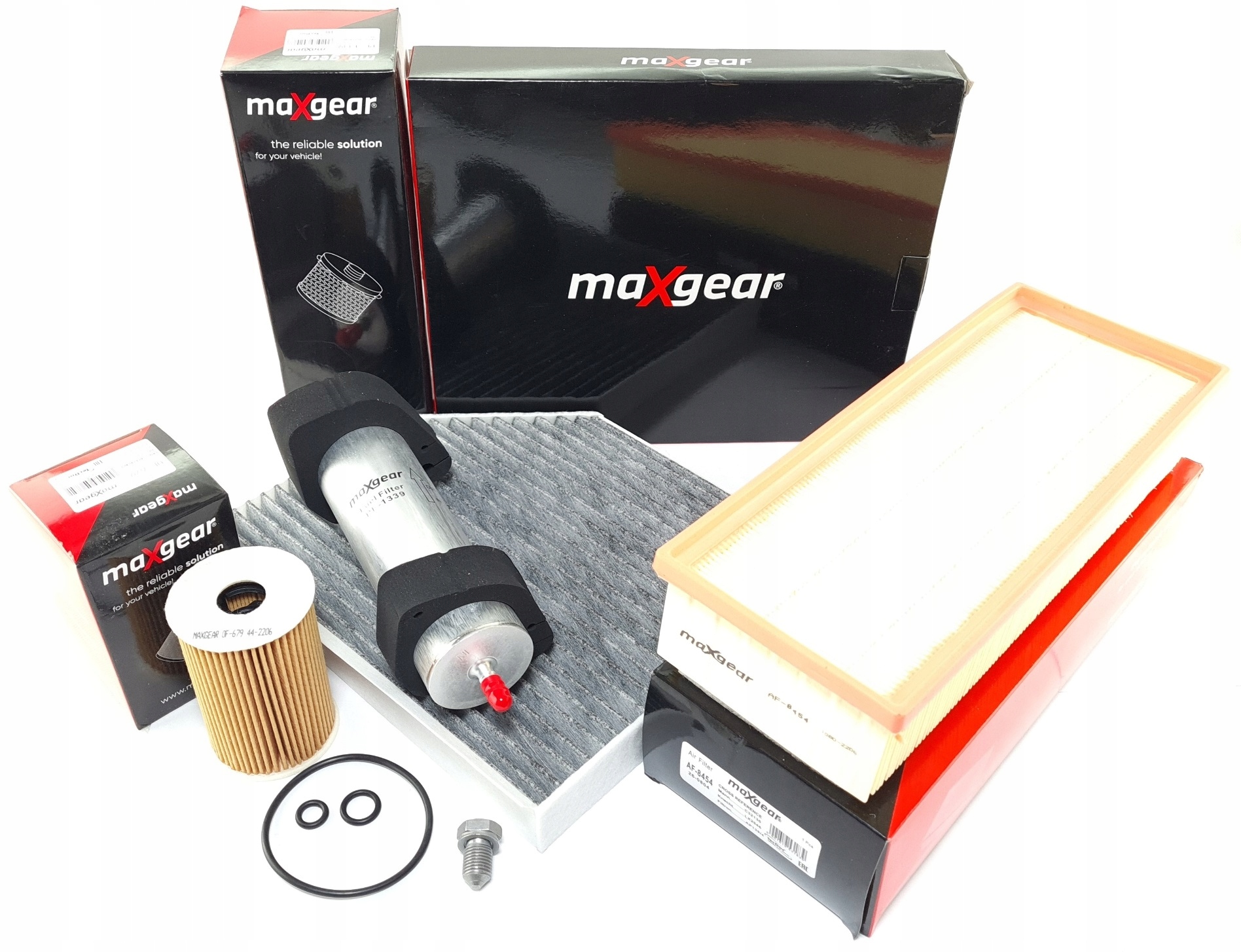 

4 Filtry Korek Spustowy Audi A4 B8 A5 Q5