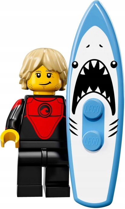 

Lego Figurka Seria 17 Surfer Serfer Rekin 71018