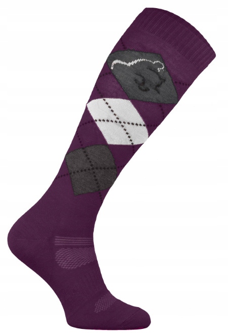 Skarpety jeździeckie wełna merino Spjw fio 39-42