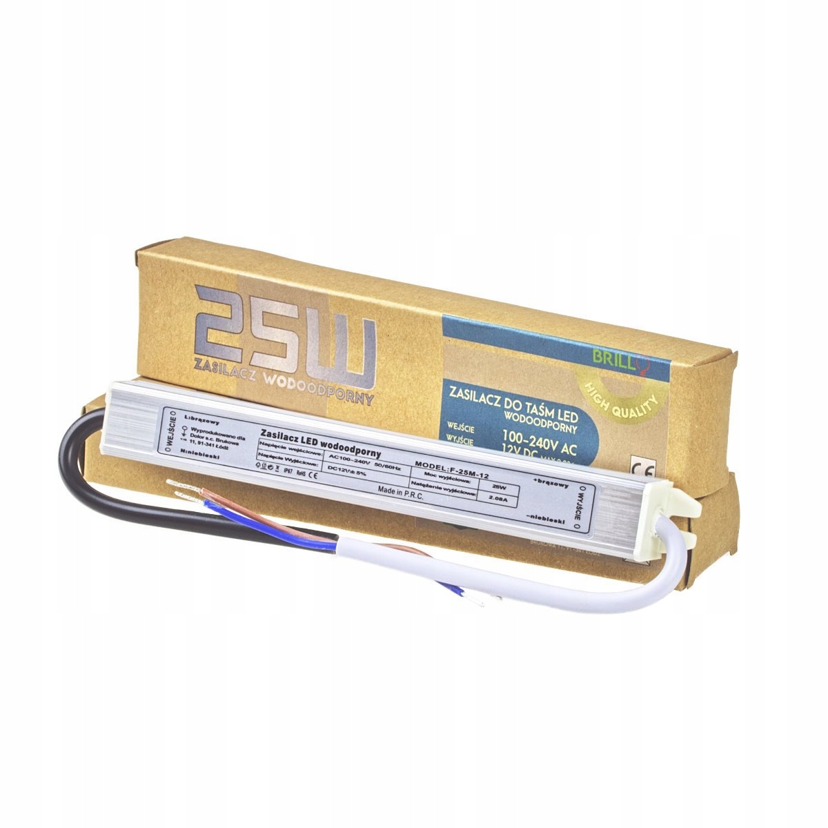 

Zasilacz Led 25W 12V Wodoodporny Brillo