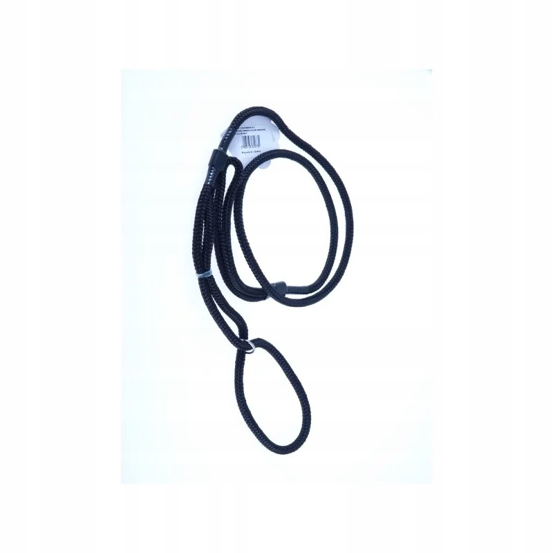 

Chaba Smycz ringówka 6 mm czarna