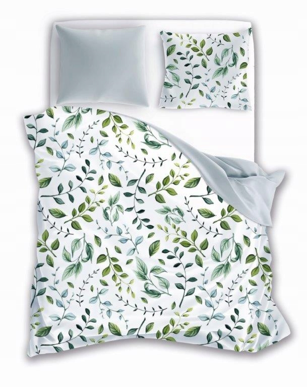 

Pościel Listki Gałązki Zielone 220x200 baw.