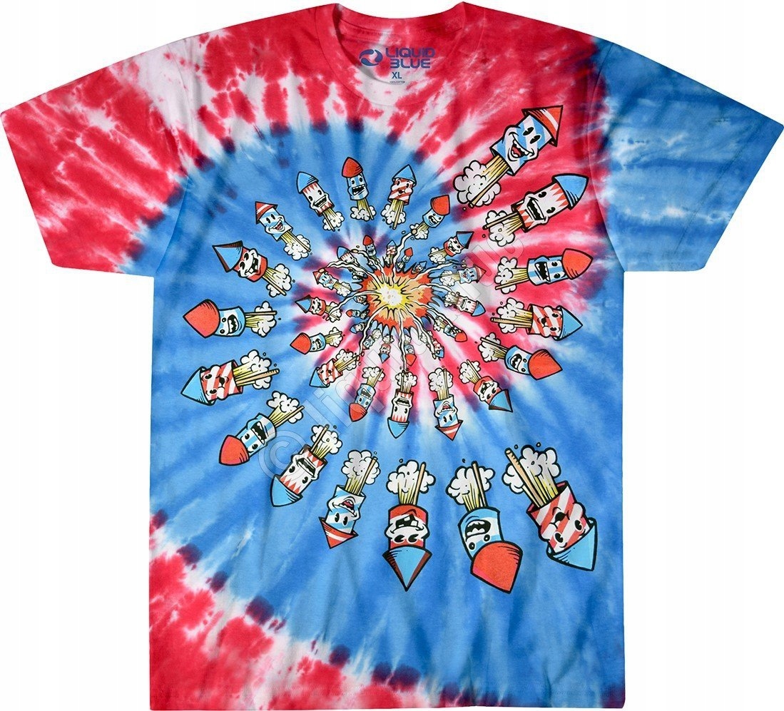 Americana Fireworks Liquid Blue 2XL