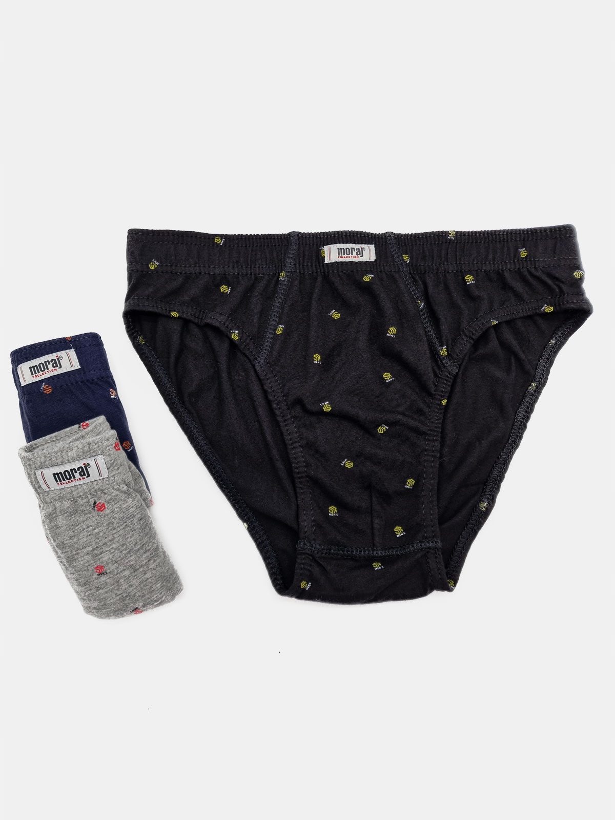 

3x Slipy Majtki Męskie 100% Bawełna Moraj XL 1