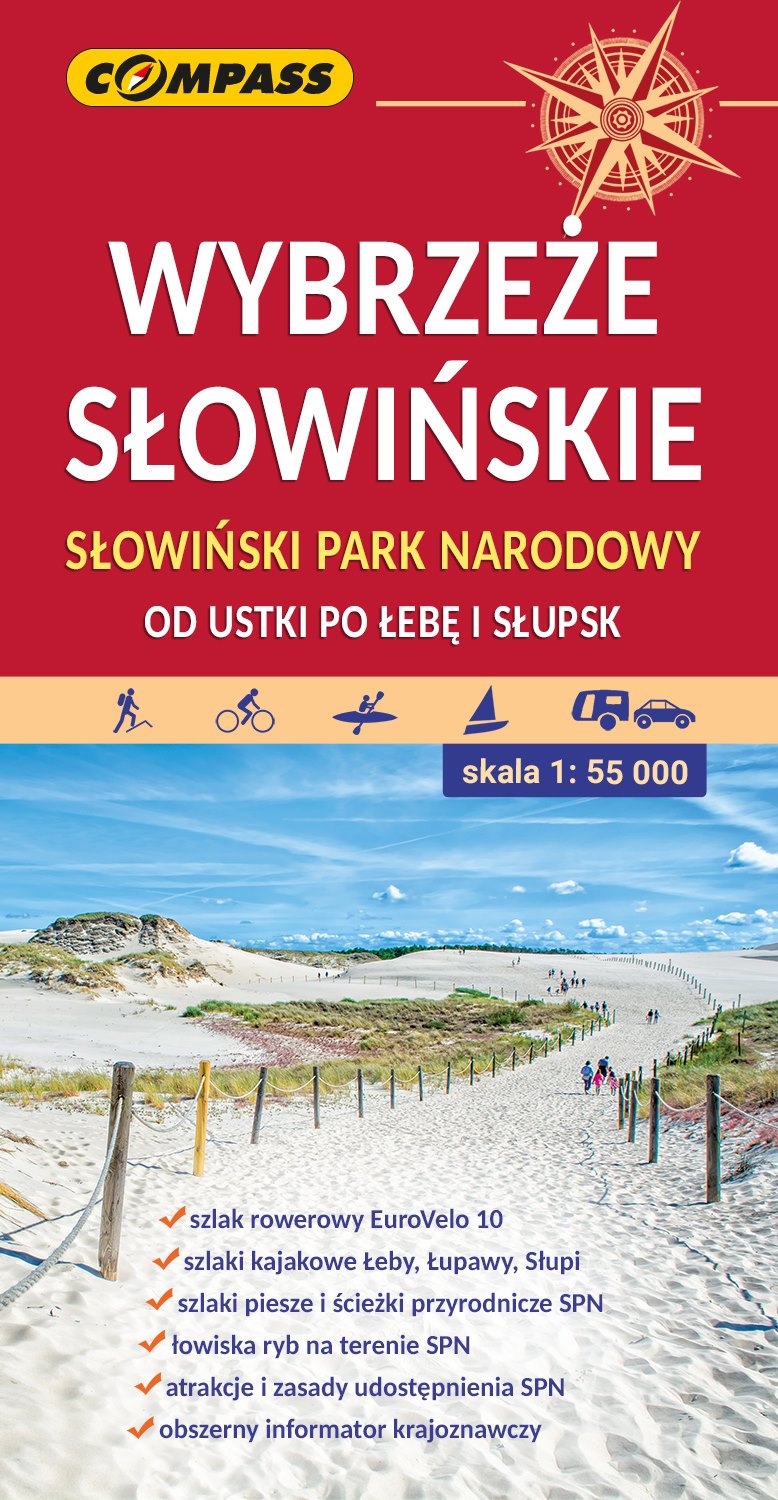 

Mapa Wybrzeże Słowińskie.. 1:55 000 Compass