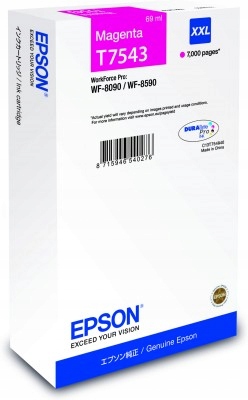 Epson atrament WF-8090/WF-8590 magenta XXL C13T754340