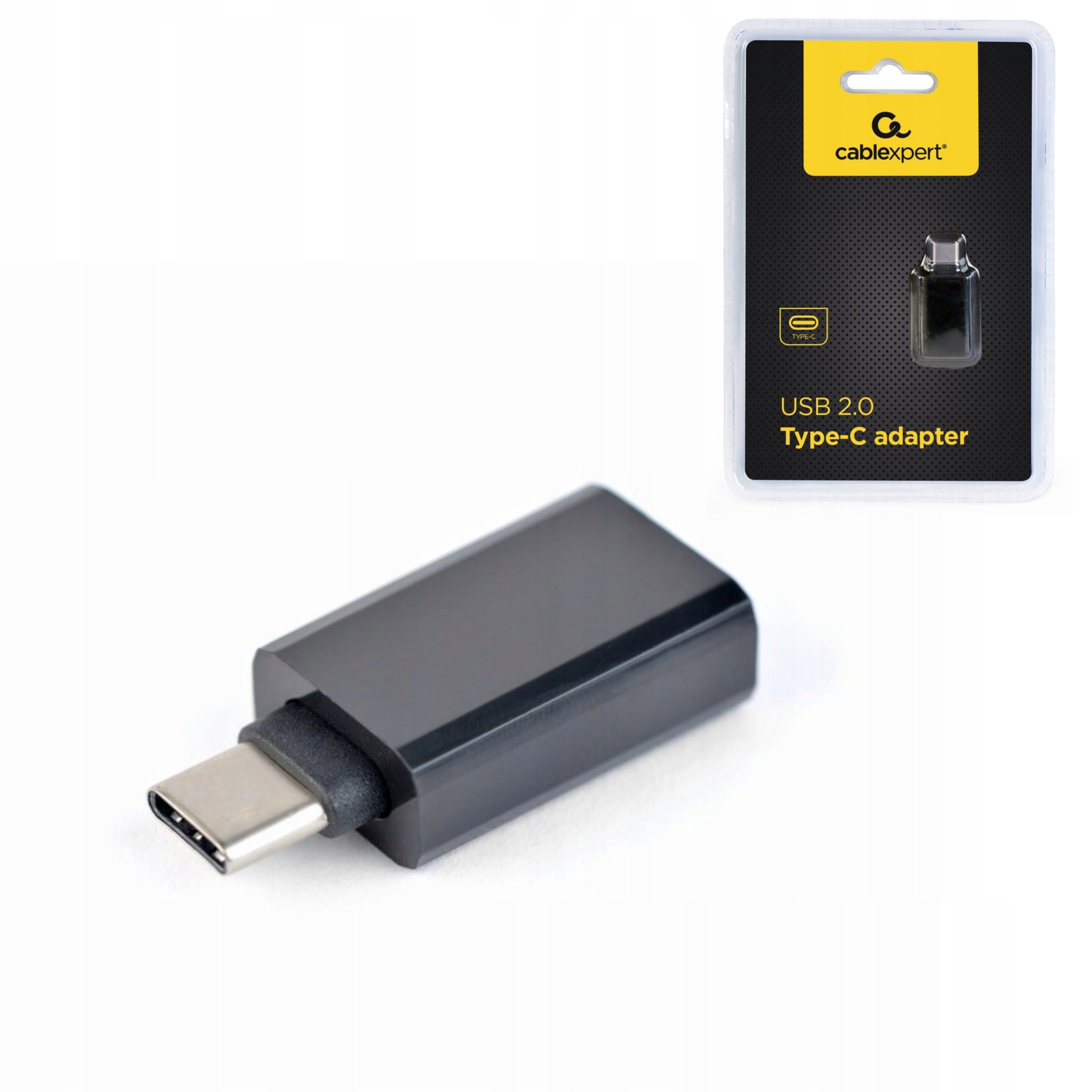 Gembird CC-USB2-CMAF-A przejściówka USB Type-C USB Typu-A Czarny