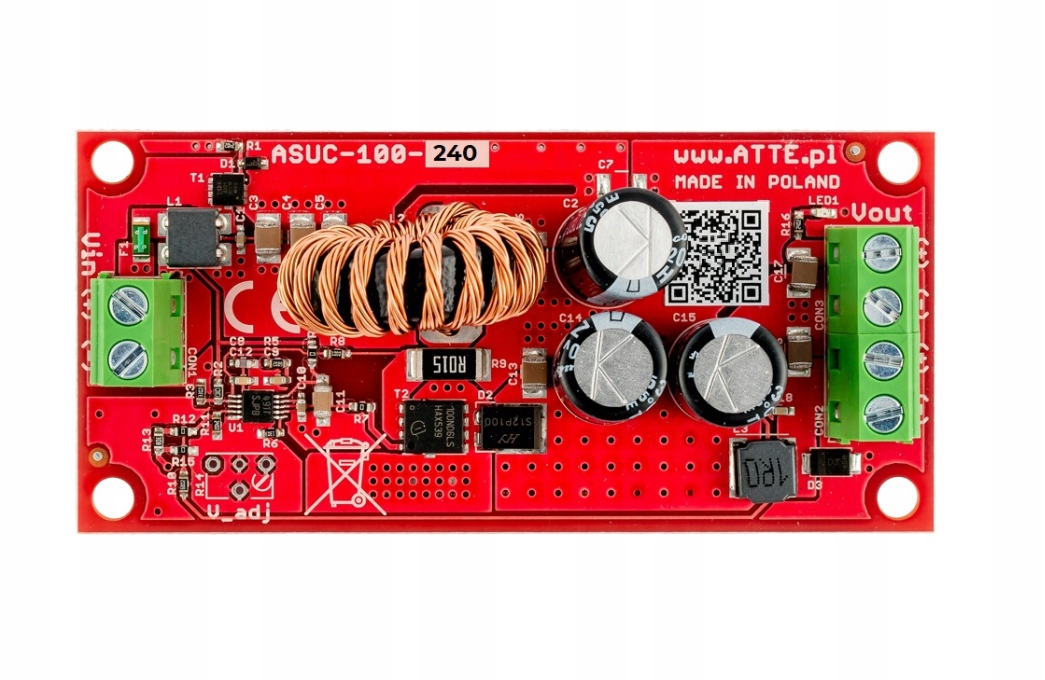 Měnič Napětí DC/DC ASUC-100-240-OF Atte