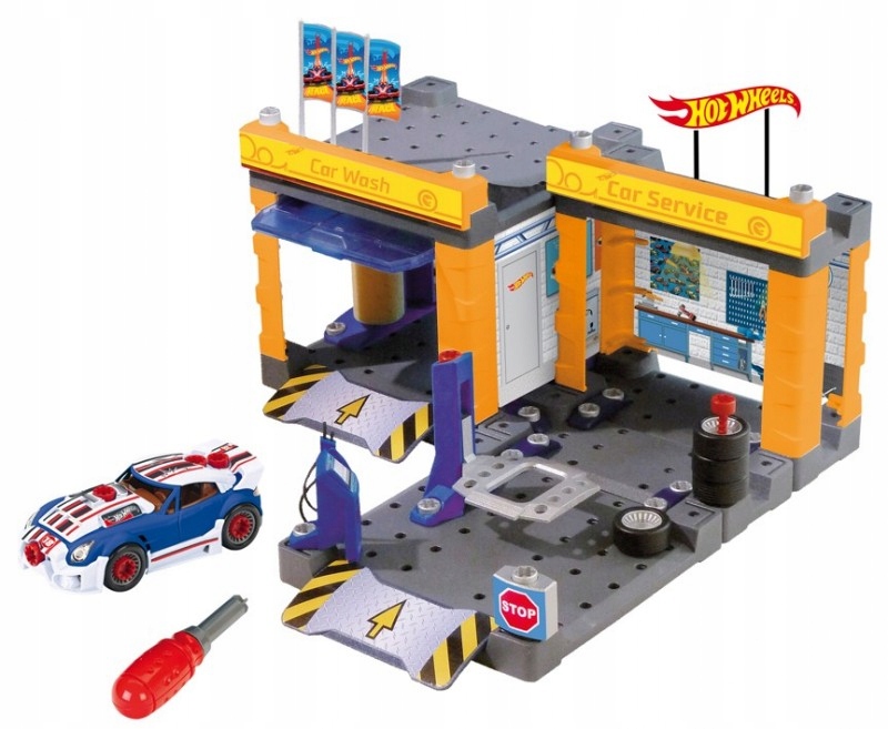 

Hot Wheels Klein 8015 z myjnią i samochodem